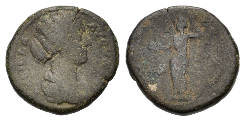 Lucilla as Augusta. AD 164-182. Æ Dupondius (25,5 mm, 13,5 g) Rome. RIC 1768 (Ma...