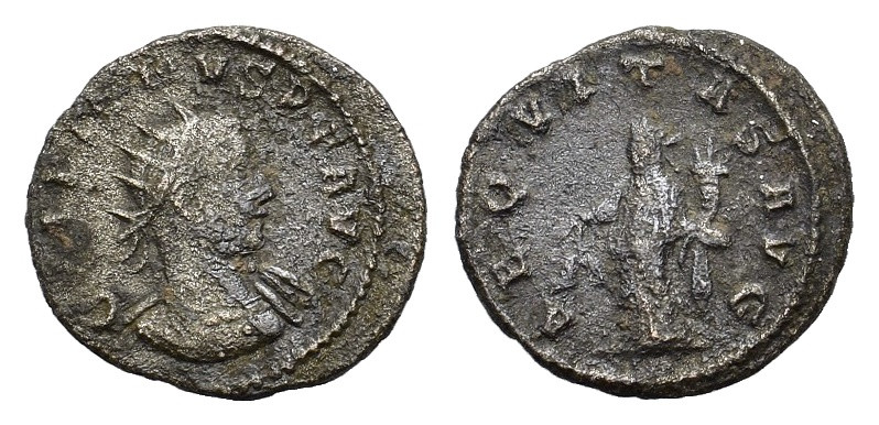 Gallienus. AD 253-268. Æ Antoninianus (22 mm, 3 g), Antioch. RIC 626. About very...