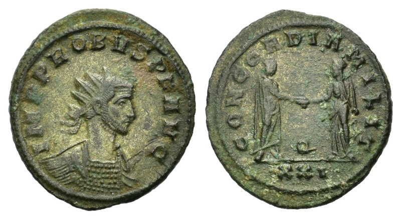 Probus. AD 276-282. Antoninianus 21mm (3,70gr.) Siscia., IMP PROBVS P F AVG, rad...