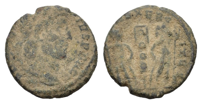 Constantius II. AD 337-361. Æ Follis (14,5 mm, 1,2 g), Uncertain mint. For the t...