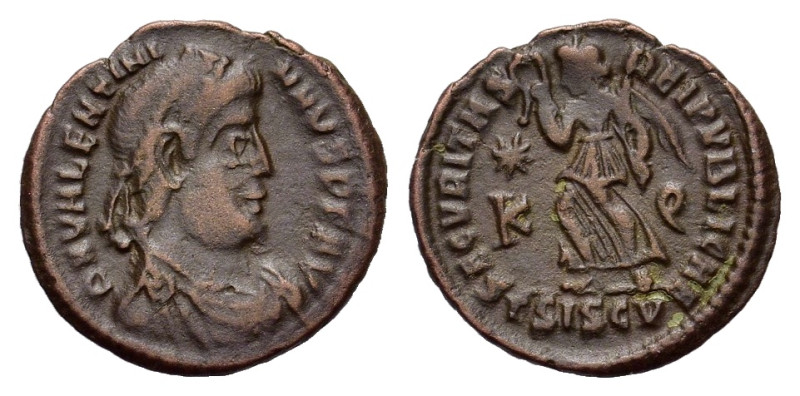 Valentinian I. AD 364-375. Æ (18 mm, 1,7 g). Siscia. D N VALENTINIANVS P F AVG. ...