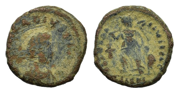 Arcadius. AD 383-408. Æ (11,1 mm, 0,9 g), Uncertain mint. For the type RIC 45c.1...