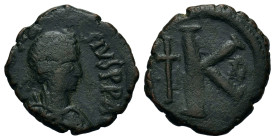 Anastasius I. AD 491-518. Æ 20 Nummi (26,3 mm, 8,3 g), Constantinople. Sear 25. Very fine.