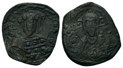 Constantine X. AD 1059-1067. Æ Follis (25,5 mm, 4,65 g), Constantinople. Sear 1854. Very fine.
