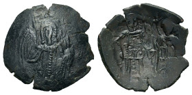 Michael VIII Palaeologus. AD 1261-1282. Æ Trachy (23,8 mm, 2,2 g), Constantinople. Sear 2268. Very fine.