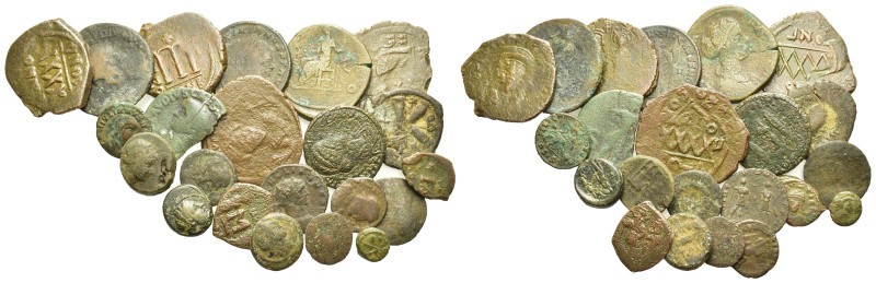 Mixed lot of 22 Æ ancient coins, to be catalog. Lot sold as is, no return