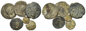 Mixed lot of 6 Æ ancient coins, to be catalog. Lot sold as is, no return