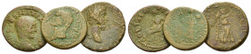 Lot of 3 Æ Roman Imperial coins, to be catalog. Lot sold as is, no return