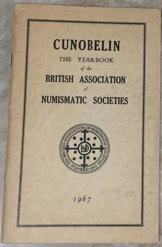 AA.VV. Cunobelin, The yearbook of the British Association of Numismatic Societie...