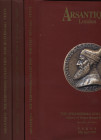 ARSANTIQUA. London, 2002 \ 2003. The Serenissima collection. I II III part. completo. Medals sec. XV – XVI. Pp. 285- 261 - 260 nn. 300, tutti illustra...