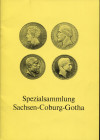 BANK LEU AG. - Zurich, Oktober, 1974. Spezialsammlung Sachsen-Coburg – Gotha. Pp. 11, nn. 140, tavv. 7. Ril ed ottimo stato.