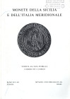 BANK LEU AG. – MUNZEN UND MEDAILLEN. - Zurigo, 11 – Marzo, 1987. Collezione Sphar. Monete della Sicilia e dell’Italia meridionale. Pp. 79, nn. 780, ta...