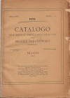 BARANOWSKY M. - Milano, 1928\29. Catalogo a prezzi fissi N. I – II – III parte. Completo. Monete antiche, medioevali. Pp. 2o +41, nn. 2373, tavv. 6 + ...