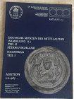 Busso Dr. Katalog 319. Deutsche Munzen des Mittelalters (Sammlung A.) Teil II Suddeutschland Nachtrag Teil I. Frankfurt 02 November 1987. Brossura ed....