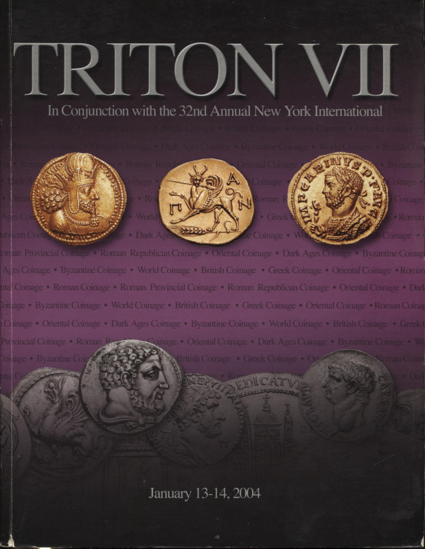 CNG. Triton VII. – New York, 13\14 – January, 2004. Greek and Roman coins. Pp. 3...