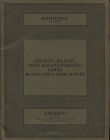 SOTHEBY’S. – London, 16 – April, 1985. Islamic, ancient, english and foreign coins and banknotes. Nn. 707, tavv. 17. Ril ed ottimo stato, lista prezzi...