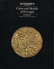 SOTHEBY’S – London, 16 - May, 1985. Coins and Medals of Portugal and her colonies. Pp. non num. nn. 292, tavv. 13 + 1 a colori Ril ed ottimo stato lis...