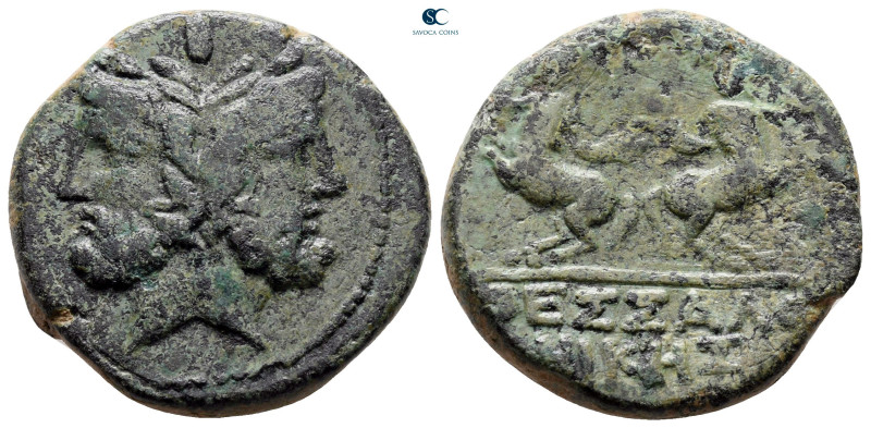 Macedon. Thessalonica circa 187-31 BC. 
Bronze Æ

24 mm, 10,64 g



very ...