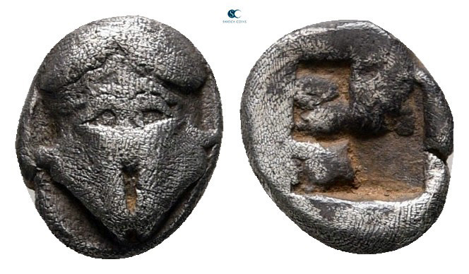 Thrace. Mesembria circa 475-450 BC. 
Obol AR

8 mm, 0,54 g



very fine