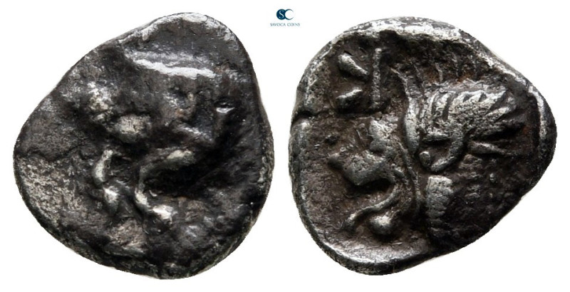 Mysia. Kyzikos circa 525-475 BC. 
Obol AR

10 mm, 0,77 g



very fine