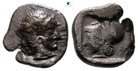 Mysia. Lampsakos circa 500-450 BC. Diobol AR