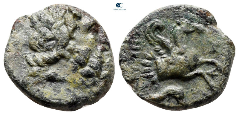 Mysia. Lampsakos circa 400-200 BC. 
Bronze Æ

15 mm, 2,59 g



very fine