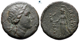 Mysia. Lampsakos circa 190-80 BC. Bronze Æ