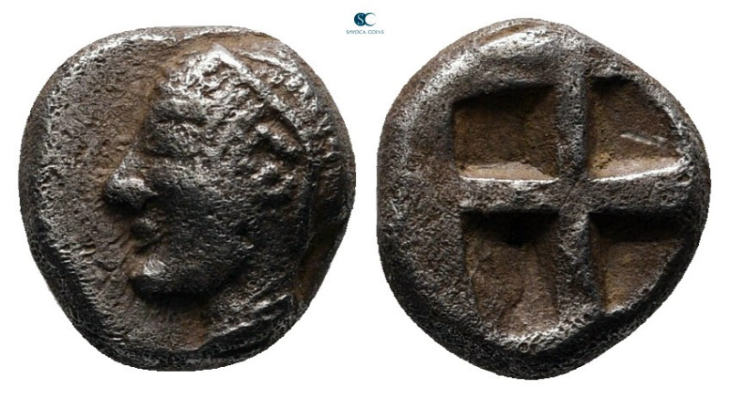 Ionia. Phokaia circa 521-478 BC. 
Diobol AR

9 mm, 1,20 g



nearly very ...