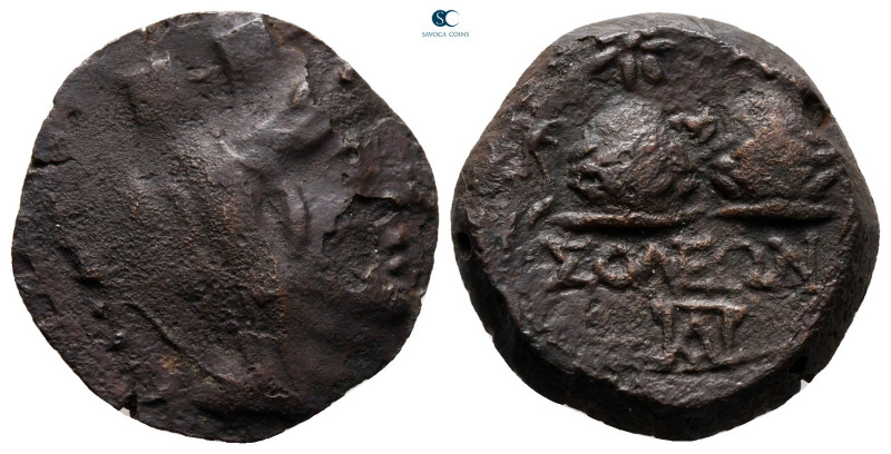 Cilicia. Soloi circa 200-27 BC. 
Bronze Æ

19 mm, 4,90 g



nearly very f...