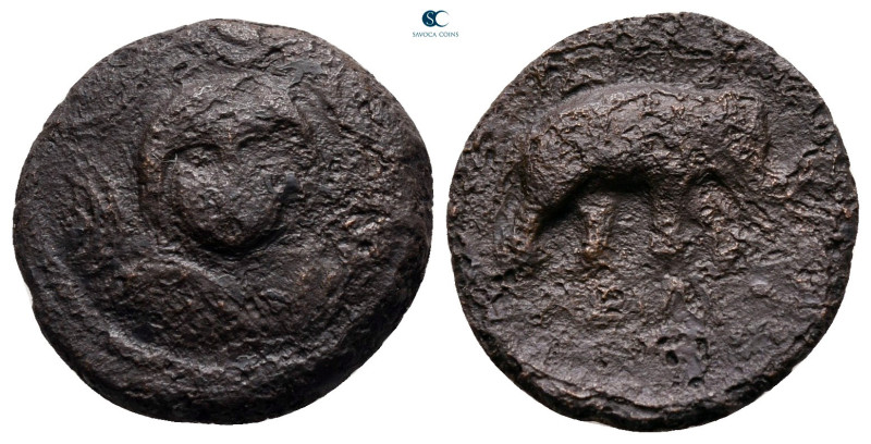 Seleukid Kingdom. Uncertain mint. Antiochos III Megas 223-187 BC. 
Bronze Æ

...