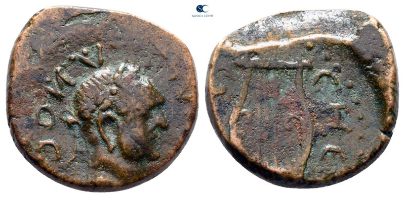 Thrace. Sestos. Vespasian AD 69-79. 
Bronze Æ

16 mm, 3,41 g



nearly ve...