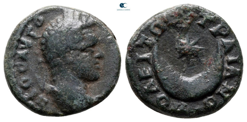 Thrace. Trajanopolis. Caracalla AD 198-217. 
Bronze Æ

16 mm, 2,73 g



v...