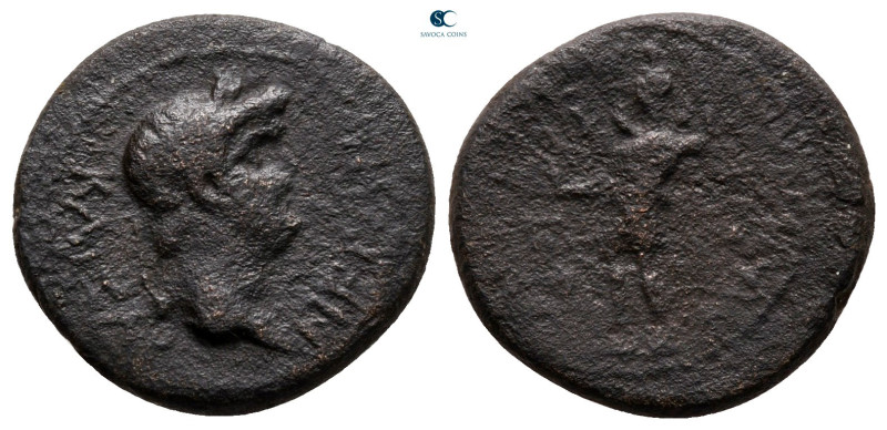 Lydia. Maionia. Nero AD 54-68. 
Bronze Æ

17 mm, 2,92 g



nearly very fi...