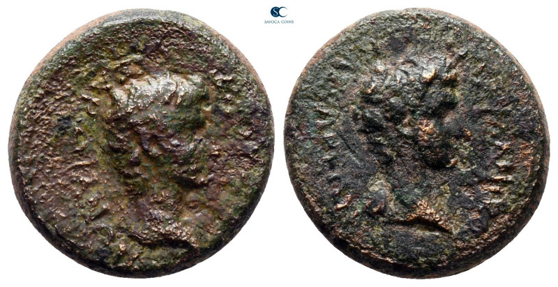 Lydia. Sardeis. Germanicus with Drusus 4 BC-AD 19. 
Bronze Æ

17 mm, 3,20 g
...