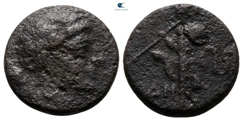 Pamphylia. Side. Tiberius AD 14-37. 
Bronze Æ

15 mm, 2,92 g



nearly ve...