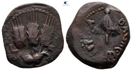 Judaea. Jerusalem. Herodians. Agrippa I AD 37-43. Prutah Æ