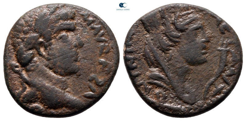 Mesopotamia. Carrhae. Caracalla AD 198-217. 
Bronze Æ

18 mm, 3,60 g



v...