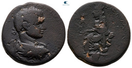 Mesopotamia. Edessa. Elagabal AD 218-222. Bronze Æ