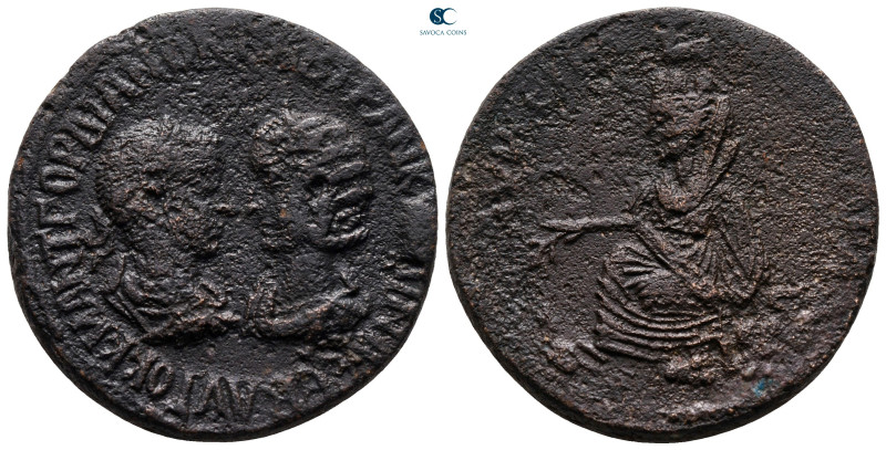 Mesopotamia. Singara. Gordian III and Tranquillina AD 238-244. 
Bronze Æ

30 ...