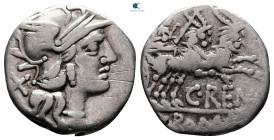 C. Renius 138 BC. Rome. Denarius AR