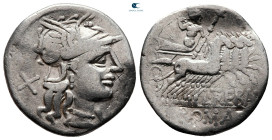 L. Trebanius 135 BC. Rome. Denarius AR