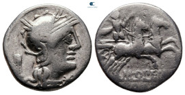 M. Opeimius 131 BC. Rome. Denarius AR