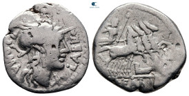 Q. Fabius Labeo 124 BC. Rome. Denarius AR
