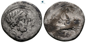 C. Marcius Censorinus 88 BC. Rome. Denarius AR