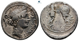 C. Servilius C.f 57 BC. Rome. Denarius AR