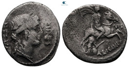 A. Licinius Nerva 47 BC. Rome. Denarius AR