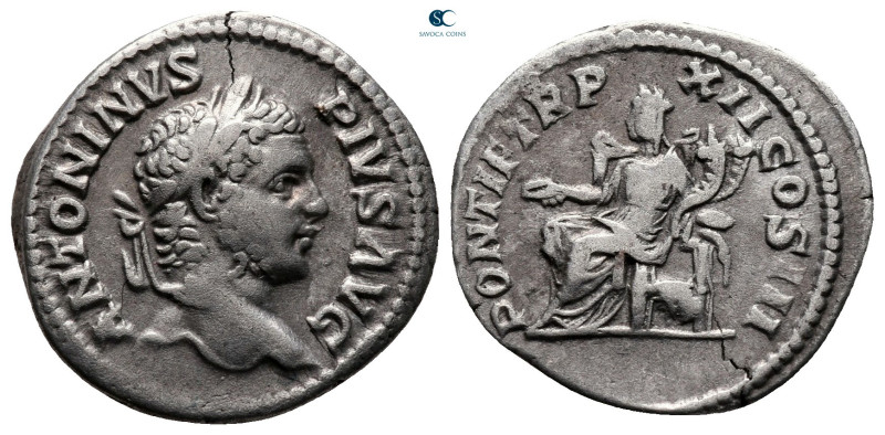 Caracalla AD 198-217. Rome
Denarius AR

19 mm, 2,80 g



very fine