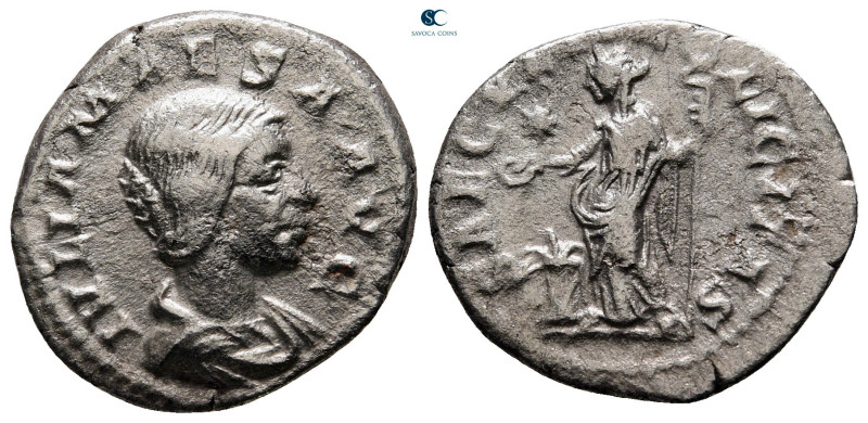 Julia Maesa. Augusta AD 218-224. Rome
Denarius AR

20 mm, 2,63 g



nearl...