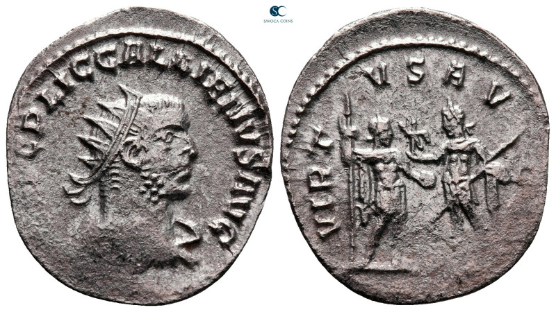 Gallienus AD 253-268. Samosata
Billon Antoninianus

24 mm, 4,26 g



very...