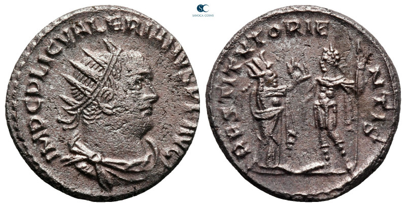 Valerian I AD 253-260. Samosata
Billon Antoninianus

19 mm, 4,06 g



ver...